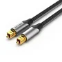 Vention Cable de audio de fibra óptica Bavhi 3 m gris